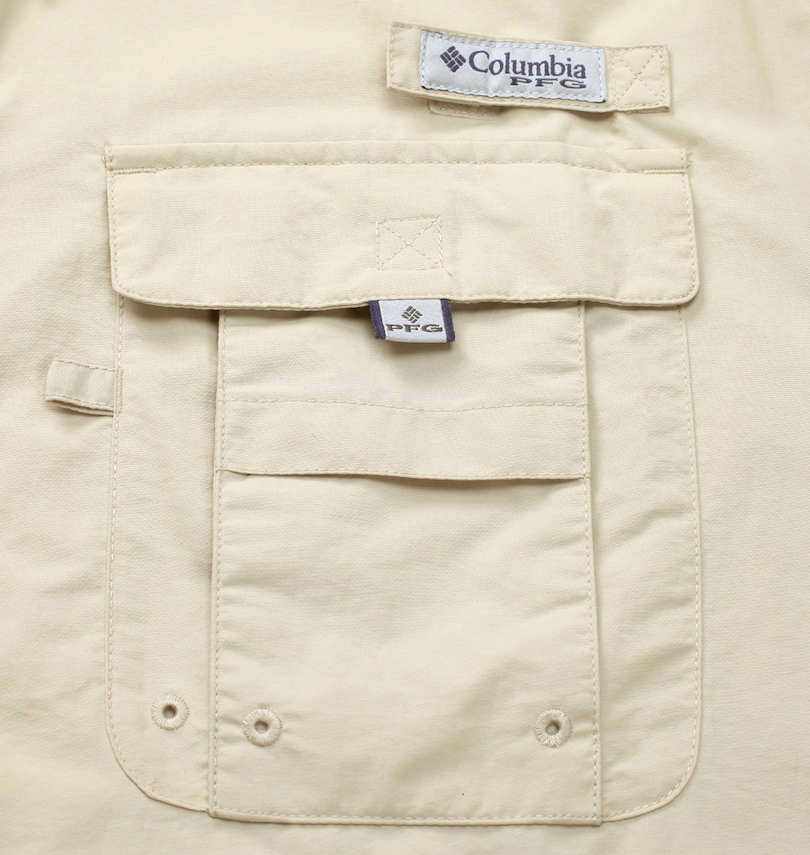 大きいサイズ Columbia バハマショートスリーブシャツ フォッシル 1X/3L〜6X/8L 1277-3210-1-98 大きいサイズ Columbia コロンビア バハマショートスリーブシャツ