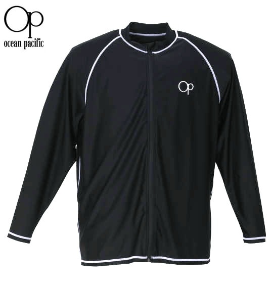 �礭�������� OCEAN PACIFIC ���������ѥ��ե��å� Ĺµ�ե른�åץ�å��奬���� �֥�å� 3L 4L 5L 6L 8L ����̵��