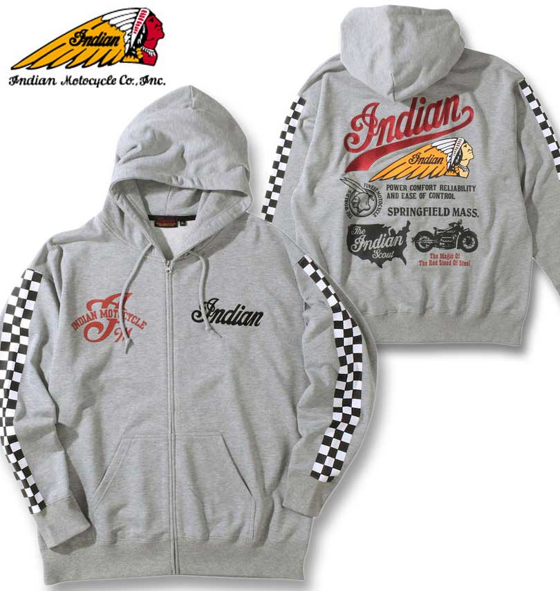 �礭�������� INDIAN MOTOCYCLE ����ǥ������ȥ������� ΢�ӻɽ�&�ץ��ȥե른�åץѡ����� �ߥå������졼 3L 4L 5L 6L ����̵��