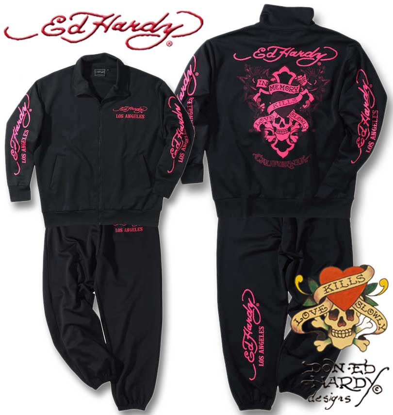 礭 Ed Hardy ɥϡǥ ɽ&ץ 㡼 岼å ֥å 3L 4L 5L 6L ̵