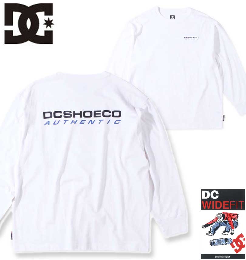 礭 DCSHOES ǥ塼 23AUTHENTIC OBLIQUE LOGO ĹµT ۥ磻 3L 4L 5L 6L ̵