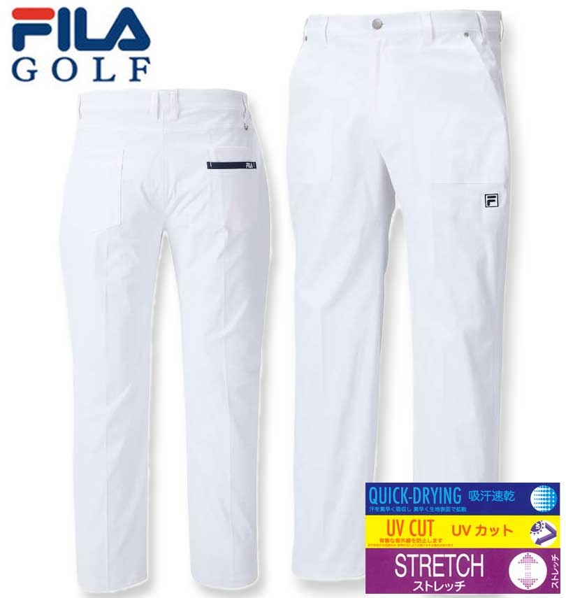 �礭�������� ��� FILA GOLF ���ȥ�å��ĥ���ơ��ѡ��ɥѥ�� �ۥ磻�� 100cm 105cm 110cm 115cm 120cm 130cm ����̵��