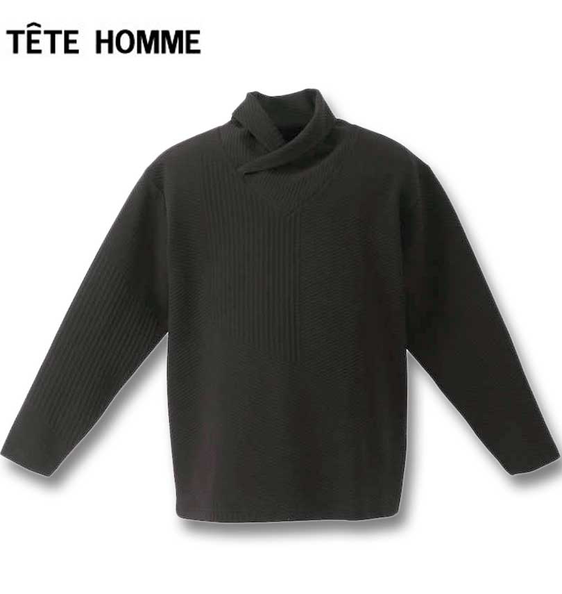 �礭�������� TETE HOMME �Х������ѥͥ��� �ܥ�塼��ͥå�ĹµT����� �֥�å� 3L 4L 5L 6L ����̵��