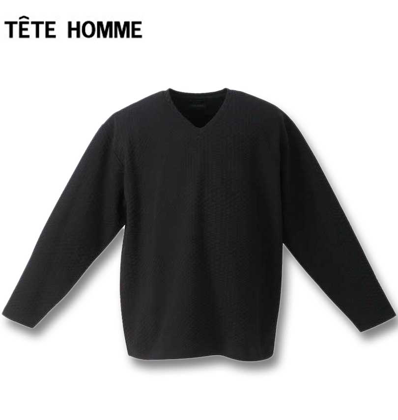 �礭�������� TETE HOMME �֥ꥹ�������㥬����V�ͥå� ĹµT����� �֥�å� 3L 4L 5L 6L ����̵��