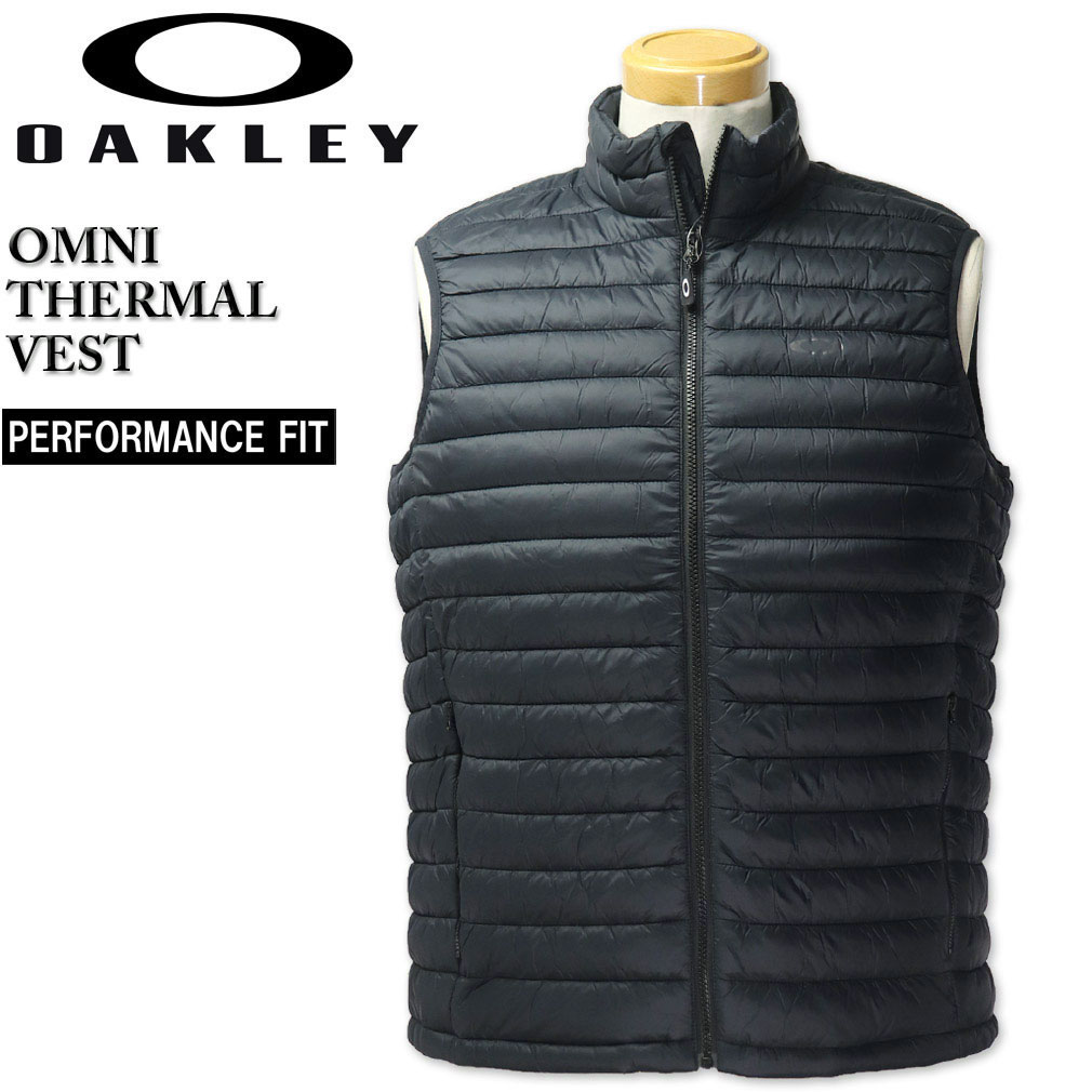 オークリー OAKLEY中綿ベスト Lサイズ 大きいサイズ OAKLEY オークリー OMNI THERMAL 薄中わた ベスト
