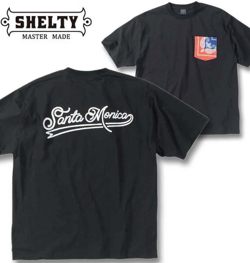 �礭�������� SHELTY ŷ�� �Х������ �ݥ��å��� �ɽ� Ⱦµ T����� �֥�å� 3L 4L 5L 6L ����̵��