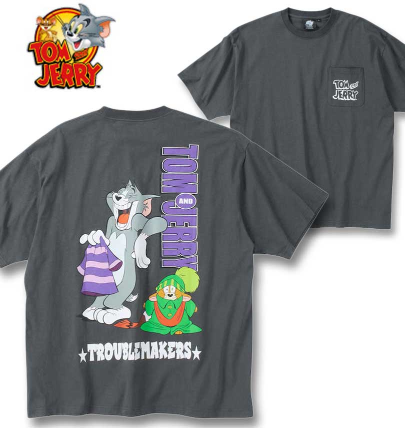 �礭�������� TOM and JERRY ŷ�� �ץ��� �ݥ��å��� Ⱦµ T����� ���㥳���� 3L 4L 5L 6L 8L ����̵��