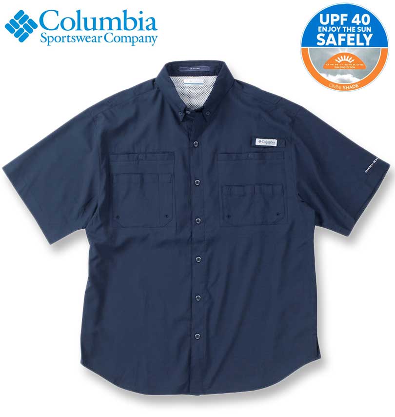 �礭�������� Columbia ���ߥ��߭� Ⱦµ����� ����å��ͥ��ӡ� 1X/3L 2X/4L 3X/5L 4X/6L 5X/7L 6X/8L ����̵��