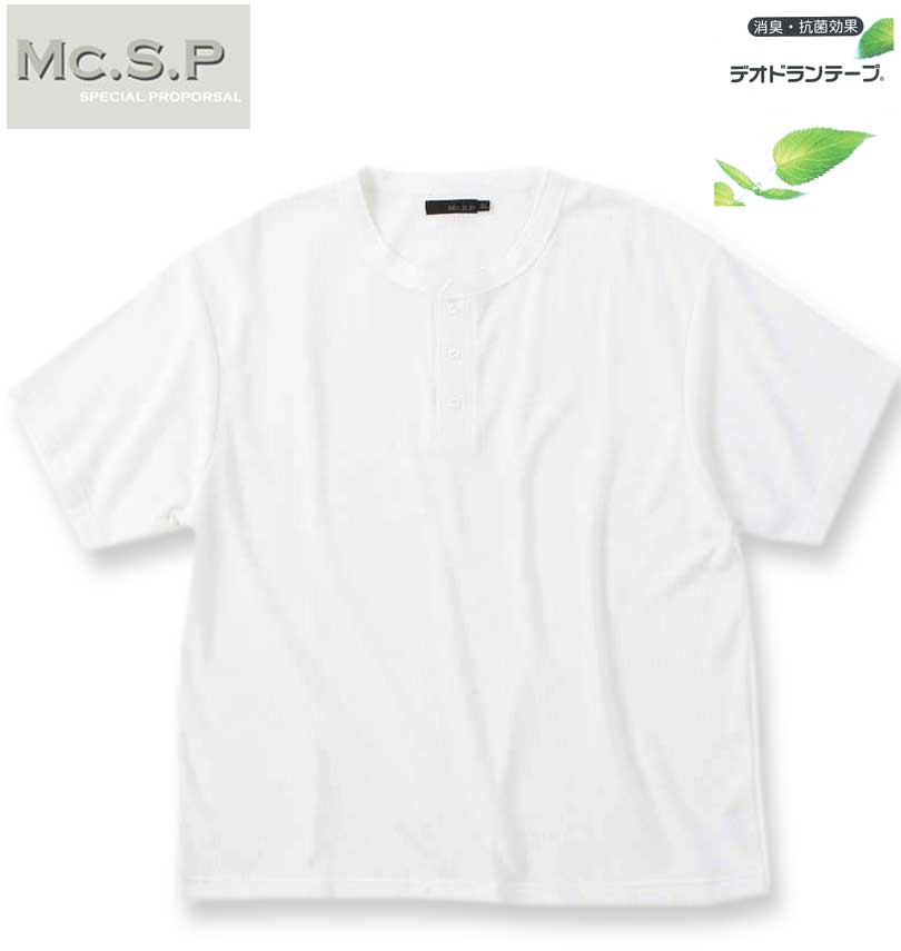 �礭�������� Mc.S.P ��åե� �إ�꡼�ͥå� Ⱦµ T����� �ۥ磻�� 3L 4L 5L 6L 7L 8L