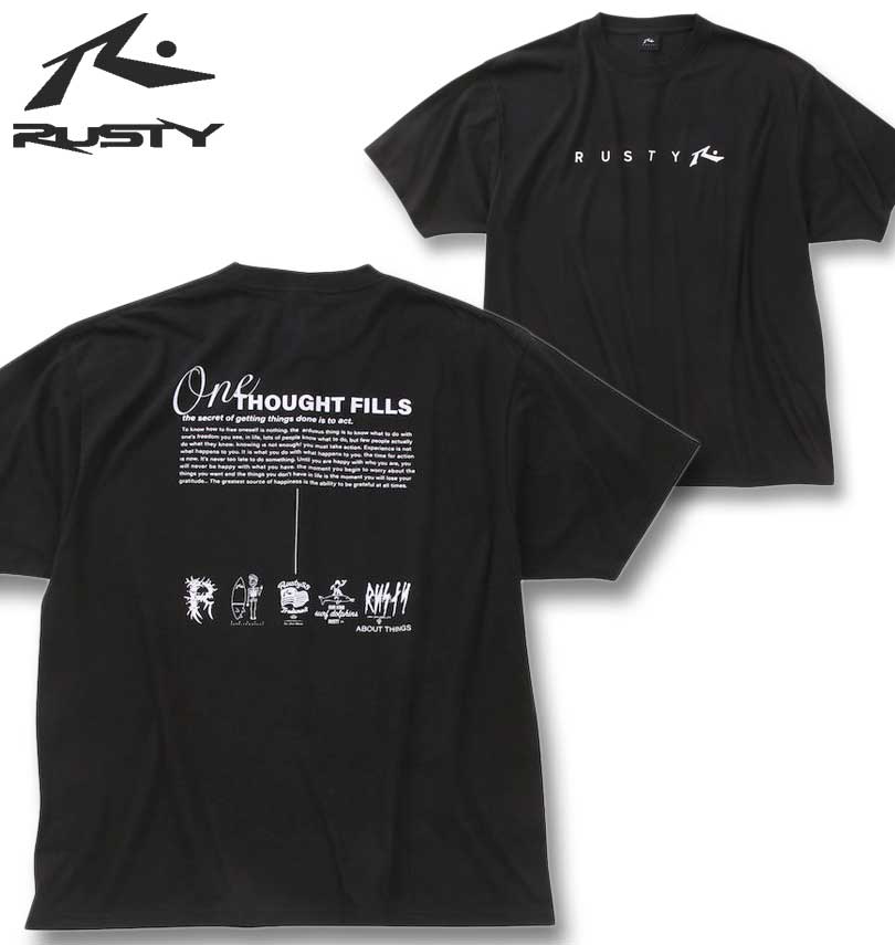 �礭�������� RUSTY �ĥ���T�� ����ե��å� Ⱦµ T����� �֥�å� 3L 4L 5L 6L 8L ����̵��