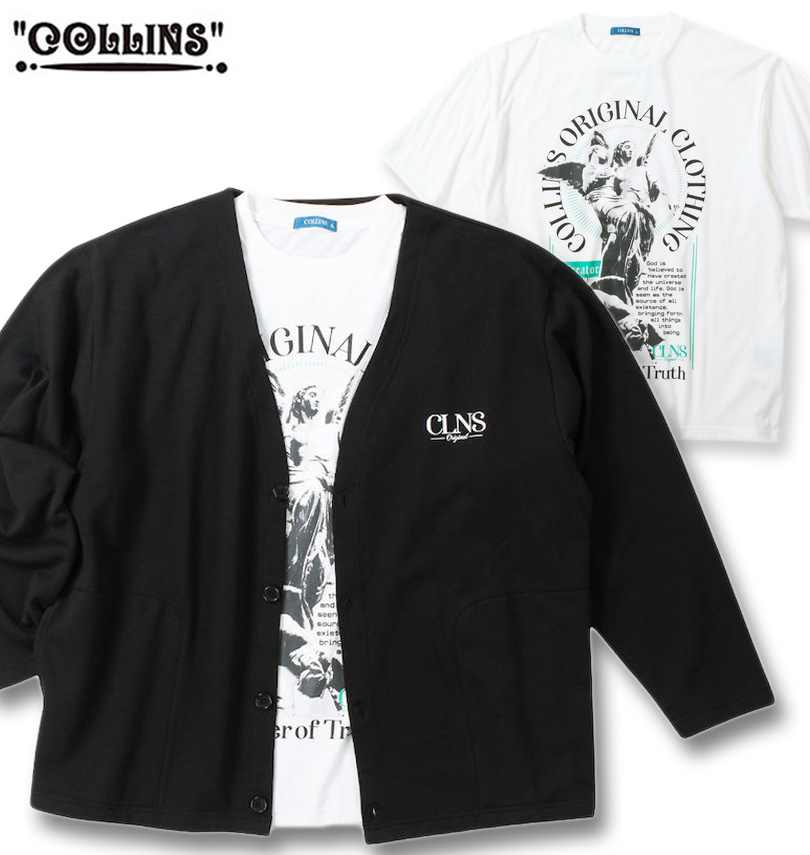 �礭�������� COLLINS ΢���� �����ǥ�����+ȾµT����� �֥�å��ߥۥ磻�� 3L 4L 5L 6L 8L ����̵��
