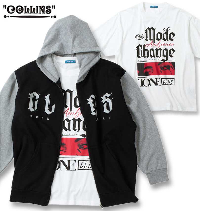 礭 COLLINS ΢ ۿ ե른åץѡ+ȾµT ֥åߥۥ磻 3L 4L 5L 6L 8L ̵