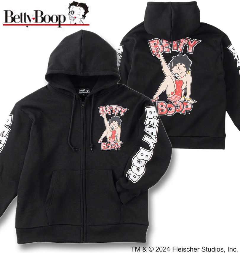礭 BETTY BOOP ˥åȥե꡼ ץ ե른åץѡ ֥å 3L 4L 5L 6L ̵