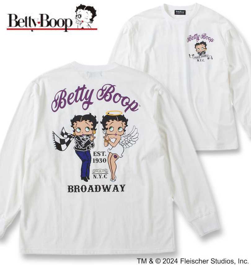 �礭�������� BETTY BOOP ŷ�� �ץ��� Ĺµ T����� ���եۥ磻�� 3L 4L 5L 6L ����̵��