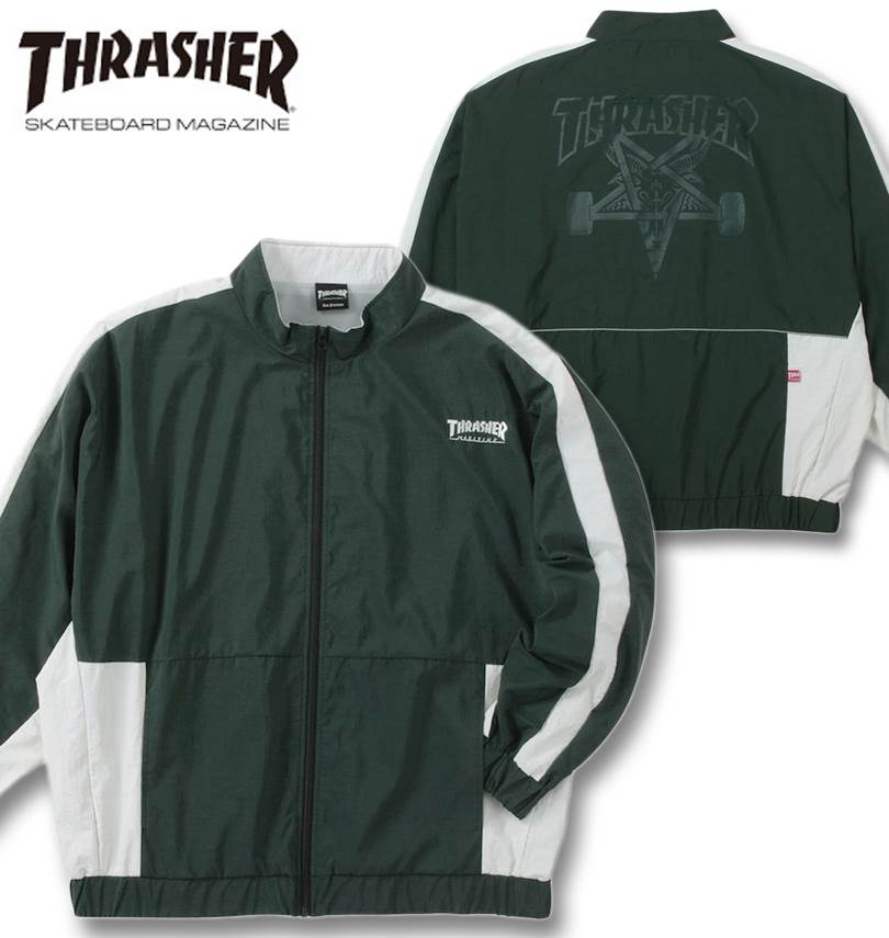 �礭�������� THRASHER �ʥ������å��㡼 ΢��å��� �֥륾�� ���������꡼��ߥۥ磻�� 3L 4L 5L 6L ����̵��