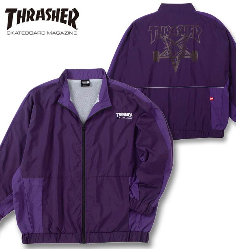 �礭�������� THRASHER �ʥ������å��㡼 ΢��å��� �֥륾�� �������ѡ��ץ�ߥѡ��ץ� 3L 4L 5L 6L ����̵��