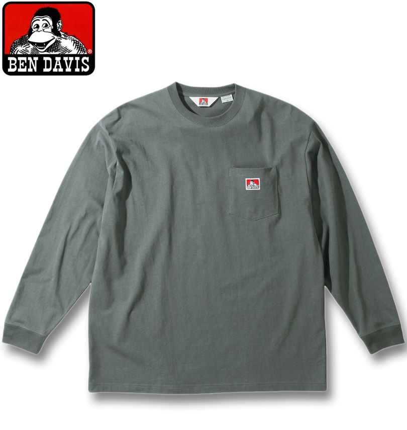 �礭�������� BEN DAVIS �ԥ��ݥ��å��� Ĺµ T����� ���졼 3L 4L 5L 6L ����̵��