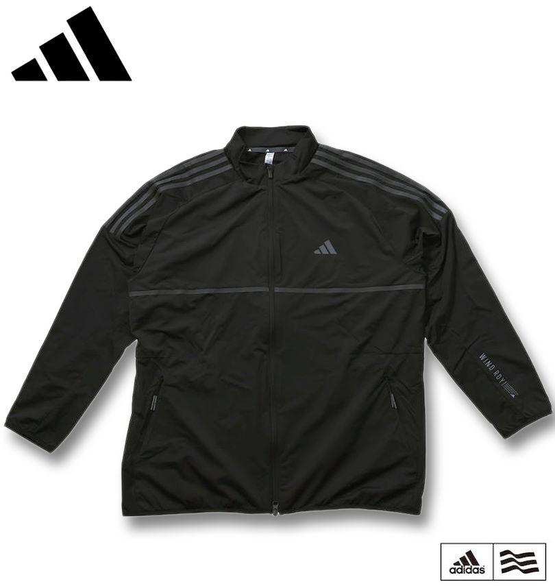 礭 adidas golf WIND.RDY ꡼ȥ饤ץ ե른å ɥ㥱å ֥å 3XL ̵