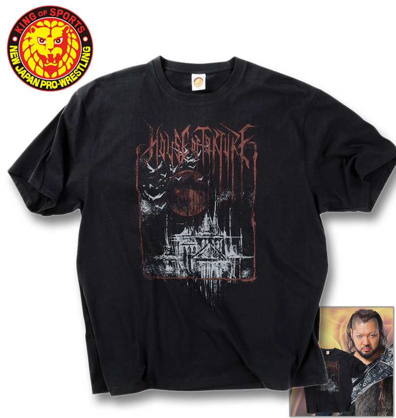 �礭�������� �����ܥץ��쥹 HOUSE OF TORTURE ��RED MOON�� Ⱦµ T����� �֥�å� 3L 4L 5L 6L ����̵��