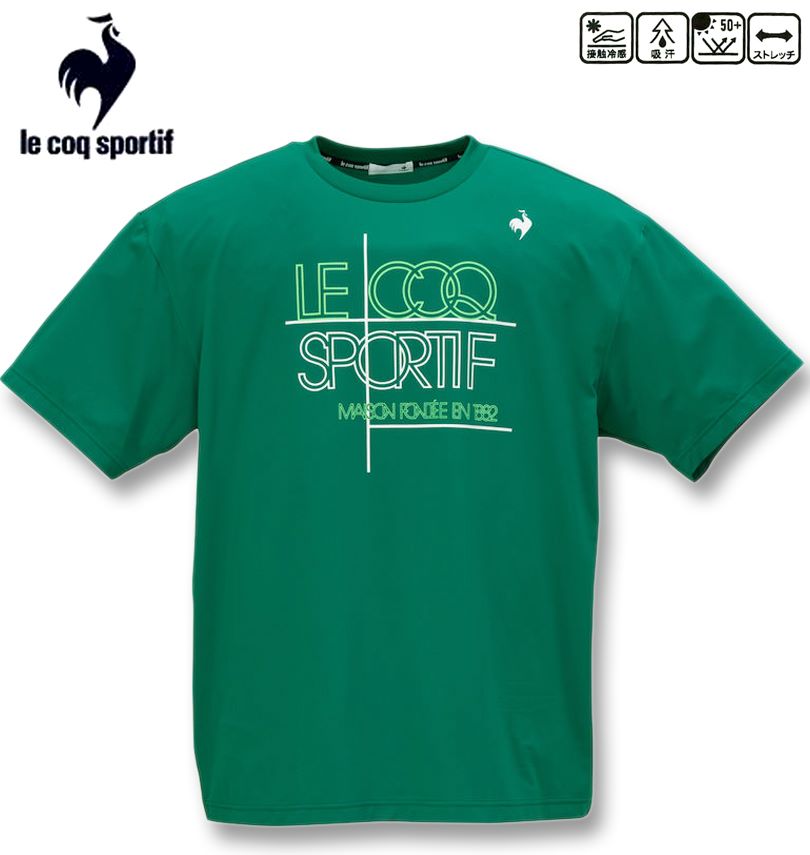 �礭�������� LE COQ SPORTIF �ܿ��䴶 ���ȥ�å� ����ե��å� Ⱦµ T����� ���꡼�� 3L 4L 5L 6L ����̵��