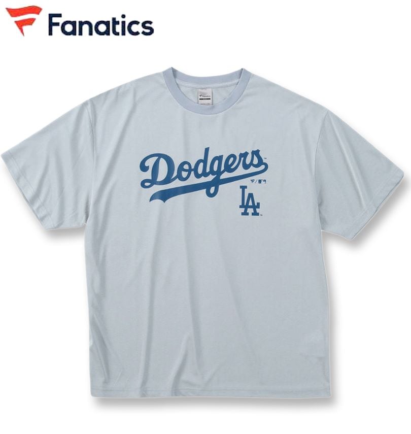 大きいサイズ Fanatics MLB ドジャース フロントワードロゴ 半袖 T