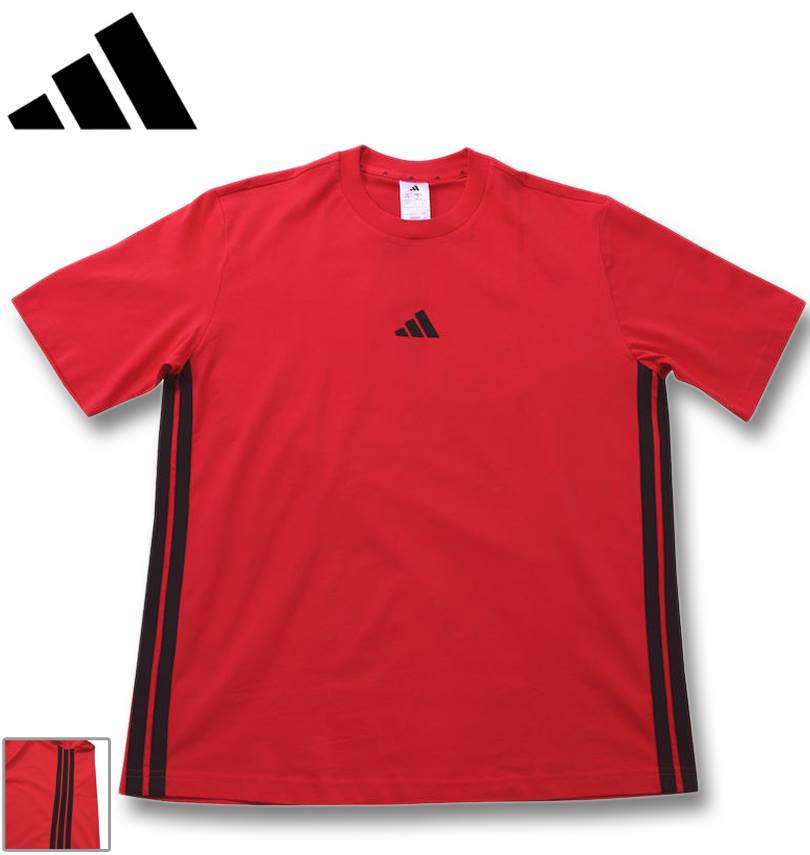 �礭�������� adidas ���ǥ����� ESS 3ST Ⱦµ T����� �ԥ奢��å� 3XL 4XL 5XL ����̵��