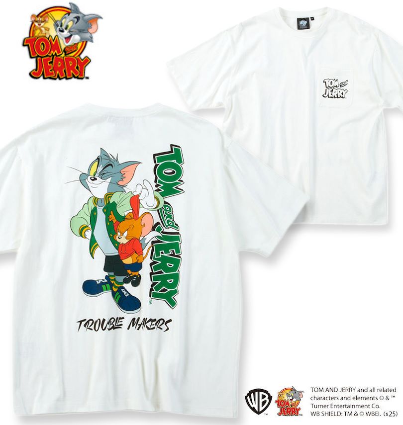 礭 TOM and JERRY ŷ ץ ݥå Ⱦµ T եۥ磻 3L 4L 5L 6L 8L ̵