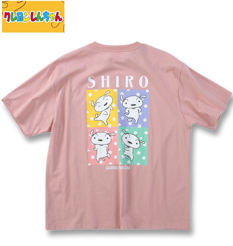 大きいサイズ クレヨンしんちゃん 天竺 ポケット付 半袖 Tシャツ