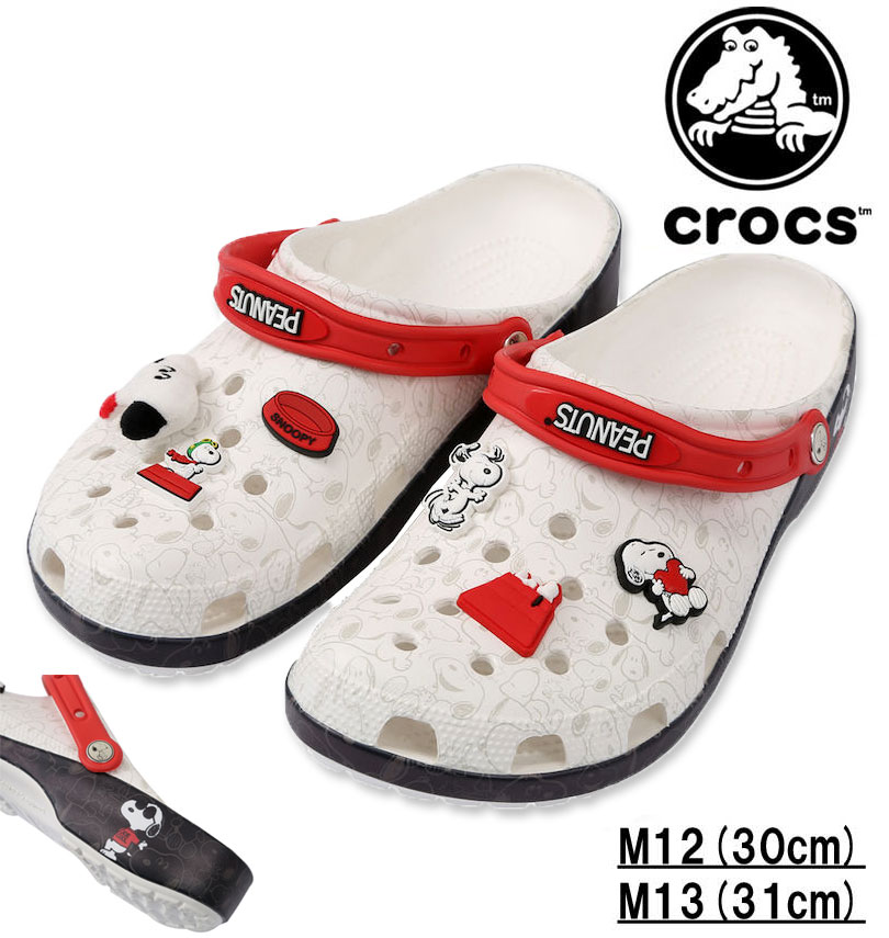 礭 crocs å ̡ԡ  PEANUTS CLASSIC CLOG ޥ M12/30cm M13/31cm ̵