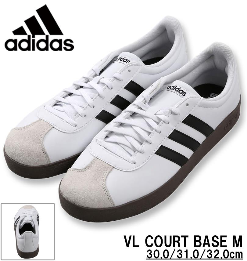 礭 adidas ǥ ˡ (VL COURT BASE M) եåȥۥ磻 30cm 31cm 32cm ̵