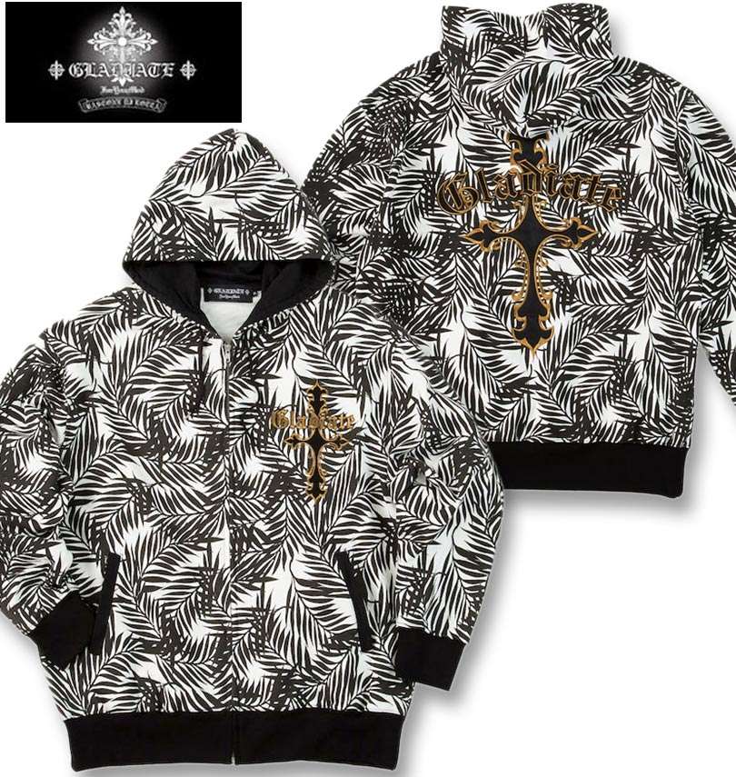 �礭�������� GLADIATE �ɽ� ΢�� �ե른�å� �ѡ����� �ۥ磻�ȡߥ֥�å� 3L 4L 5L 6L ����̵��