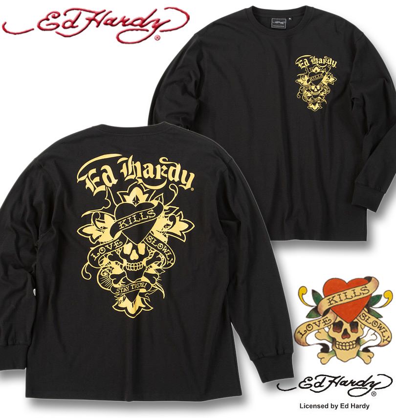 礭 Ed Hardy ŷ ץ Ĺµ T ֥åߥ 3L 4L 5L 6L ̵