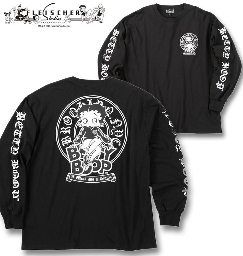 �礭�������� BETTY BOOP ŷ�� �ץ��� Ĺµ T����� �֥�å� 3L 4L 5L 6L ����̵��