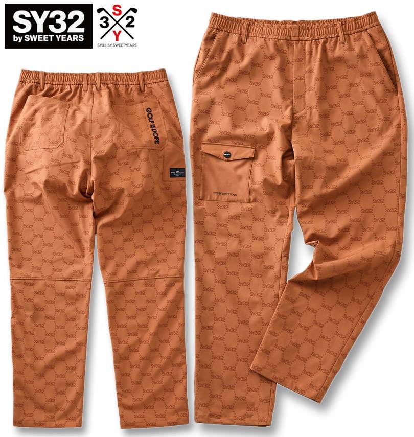 大きいサイズ SY32 by SWEET YEARS ゴルフ フロッキー ストレッチ