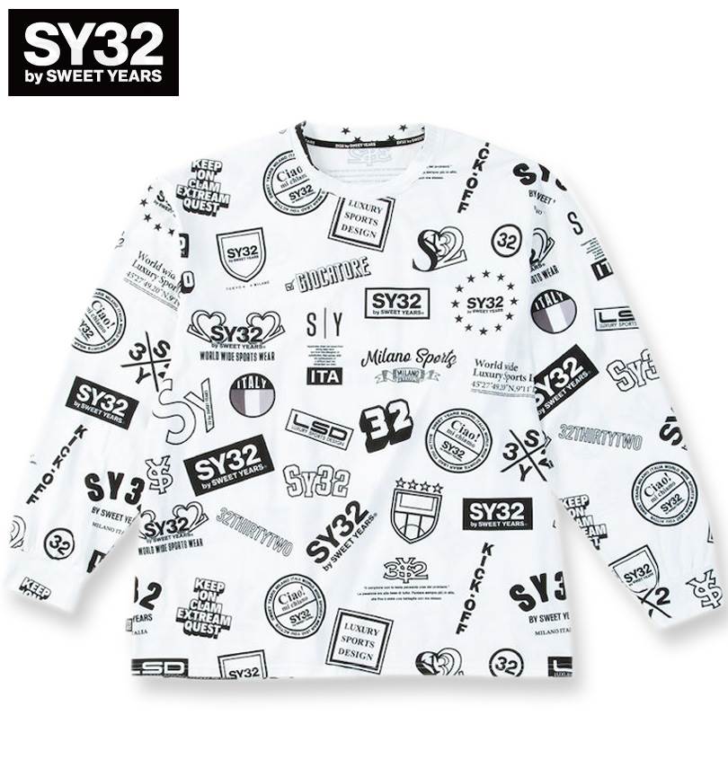 �礭�������� SY32 by SWEET YEARS ����ե��å��ѥ����� Ĺµ T����� �ۥ磻�ȥ���ܥ� 3L 4L 5L 6L ����̵��