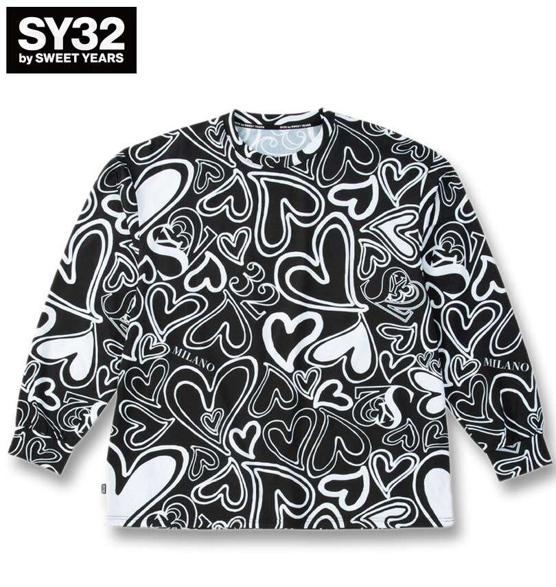 �礭�������� SY32 by SWEET YEARS ����ե��å��ѥ����� Ĺµ T����� �֥�å��ϡ��� 3L 4L 5L 6L ����̵��