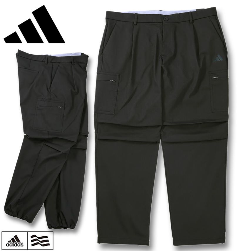 �礭�������� adidas golf ���ǥ���������� �ӥ��ɥ������� EX STRETCH �ĥ����ȥ������� ���󥯥� �������ѥ�� �֥�å� 104cm 108cm ����̵��