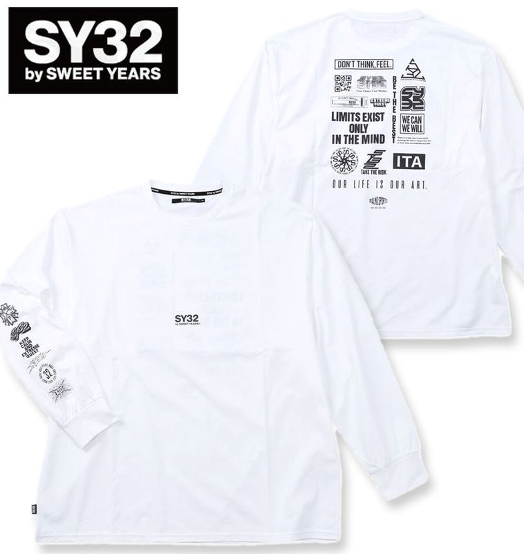 �礭�������� SY32 by SWEET YEARS �ޥ������ Ĺµ T����� �ۥ磻�� 3L 4L 5L 6L ����̵��