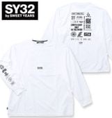 �礭�������� SY32 by SWEET YEARS �ޥ������ Ĺµ T����� �ۥ磻�� 3L 4L 5L 6L ����̵��