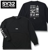 �礭�������� SY32 by SWEET YEARS �ޥ������ Ĺµ T����� �֥�å� 3L 4L 5L 6L ����̵��