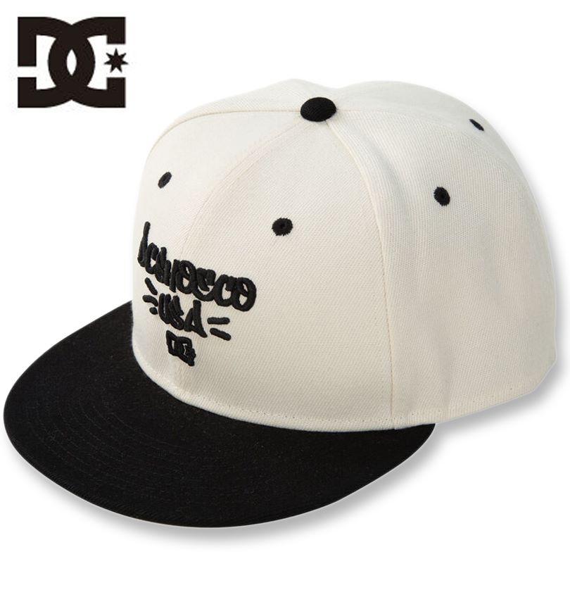 �礭�������� DCSHOES 26 GRAFFITI EMB SNAPBACK ����å� ˹�� �ۥ磻�ȡߥ֥�å� 4L/61��64cm ����̵��