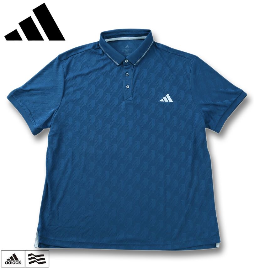 �礭�������� adidas golf ���ǥ���������� CLIMACOOL �������ʥ른�㥬���� Ⱦµ ����� ���������ڥȥ����� 4XL 5XL ����̵��