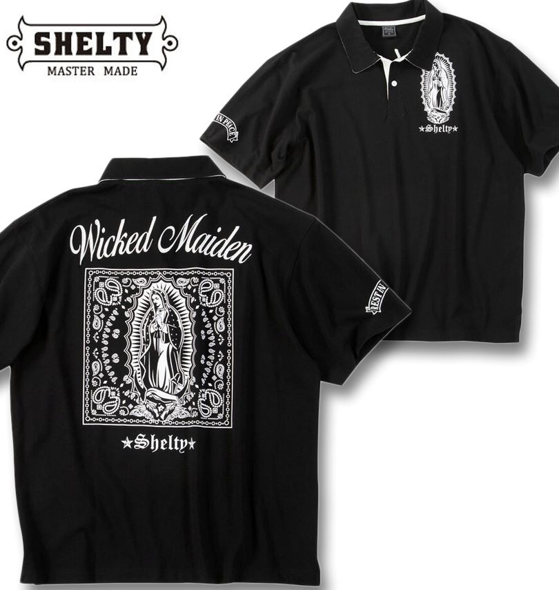 �礭�������� SHELTY ���λ� �ɽ�&�ޥꥢ�ץ��� Ⱦµ �ݥ������ �֥�å� 3L 4L 5L 6L 8L ����̵��