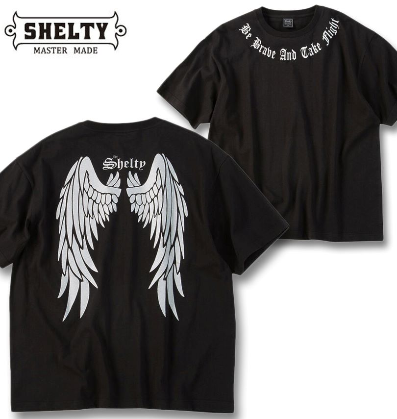 �礭�������� SHELTY ŷ�� �᥿��å� WING �ץ��� Ⱦµ T����� �֥�å��ߥ���С� 3L 4L 5L 6L 8L ����̵��