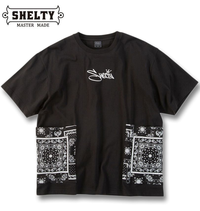 �礭�������� SHELTY ŷ�� �ɽ� �Х������ �ݥ��å��� Ⱦµ T����� �֥�å� 3L 4L 5L 6L 8L ����̵��