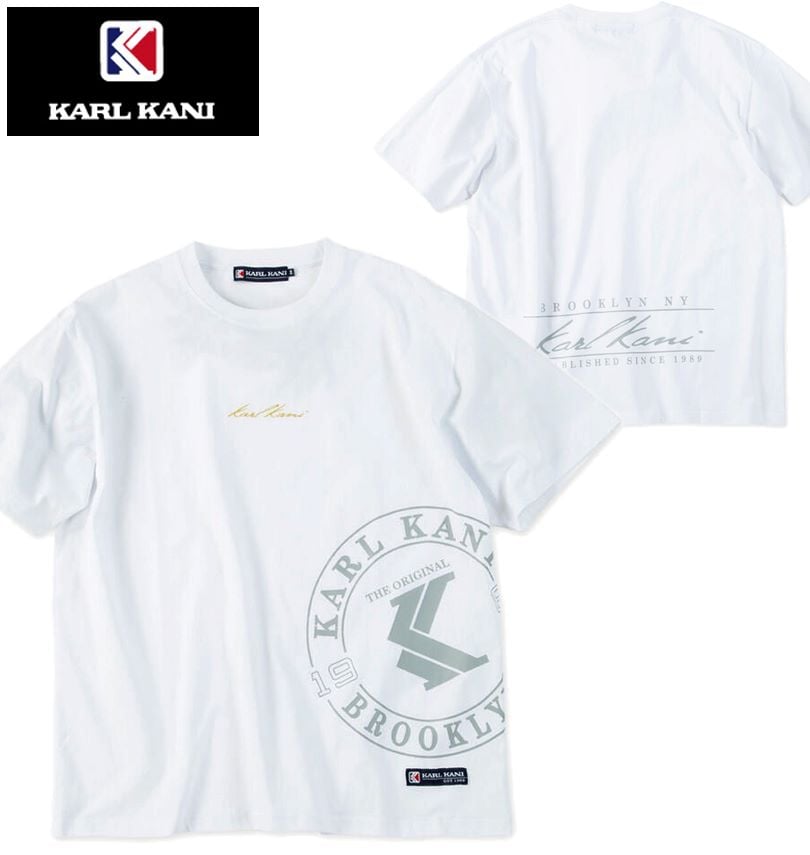 �礭�������� KARL KANI ŷ�� ���� �ץ��� Ⱦµ T����� �ۥ磻�� 3L 4L 5L 6L 8L ����̵��