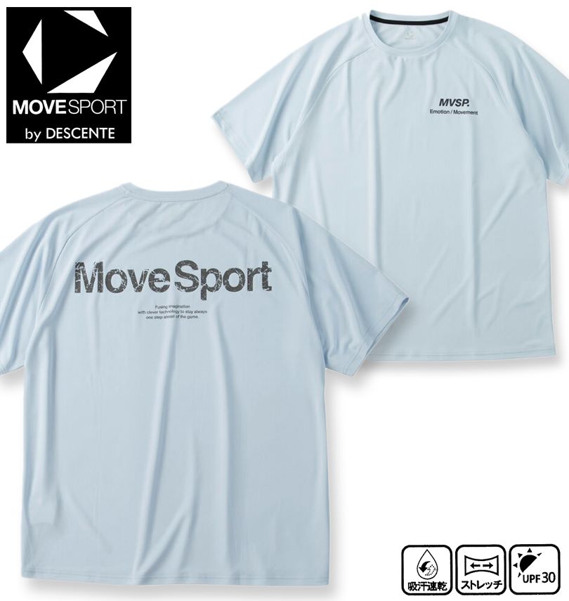 �礭�������� MOVESPORT �ࡼ�֥��ݡ��� ��å��� Ⱦµ T����� ���졼 3L 4L 5L 6L ����̵��