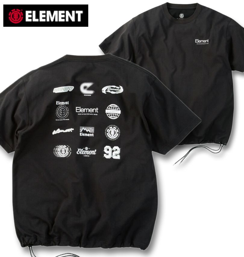 �礭�������� ELEMENT DRY&HEAVY AUTHENTIC Ⱦµ T����� �֥�å� 3L 4L 5L 6L ����̵��