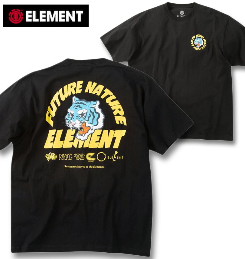 �礭�������� ELEMENT TIGER Ⱦµ T����� �֥�å� 3L 4L 5L 6L ����̵��