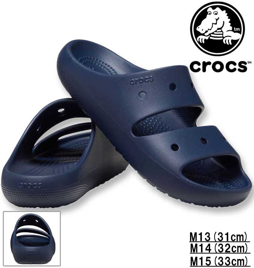 �礭�������� CROCS �����å��� ������� (CLASSIC SANDAL V2) �ͥ��ӡ� M13/31cm M14/32cm M15/33cm ����̵��